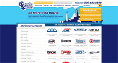 Desktop Screenshot of durrie.com